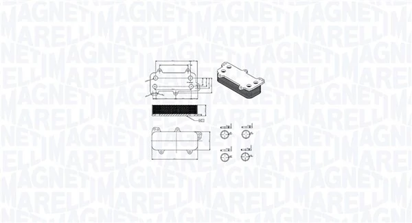 Oil Cooler, engine oil